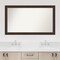 Lara Bronze Non-Beveled Custom Framed Bathroom Vanity Wall Mirror